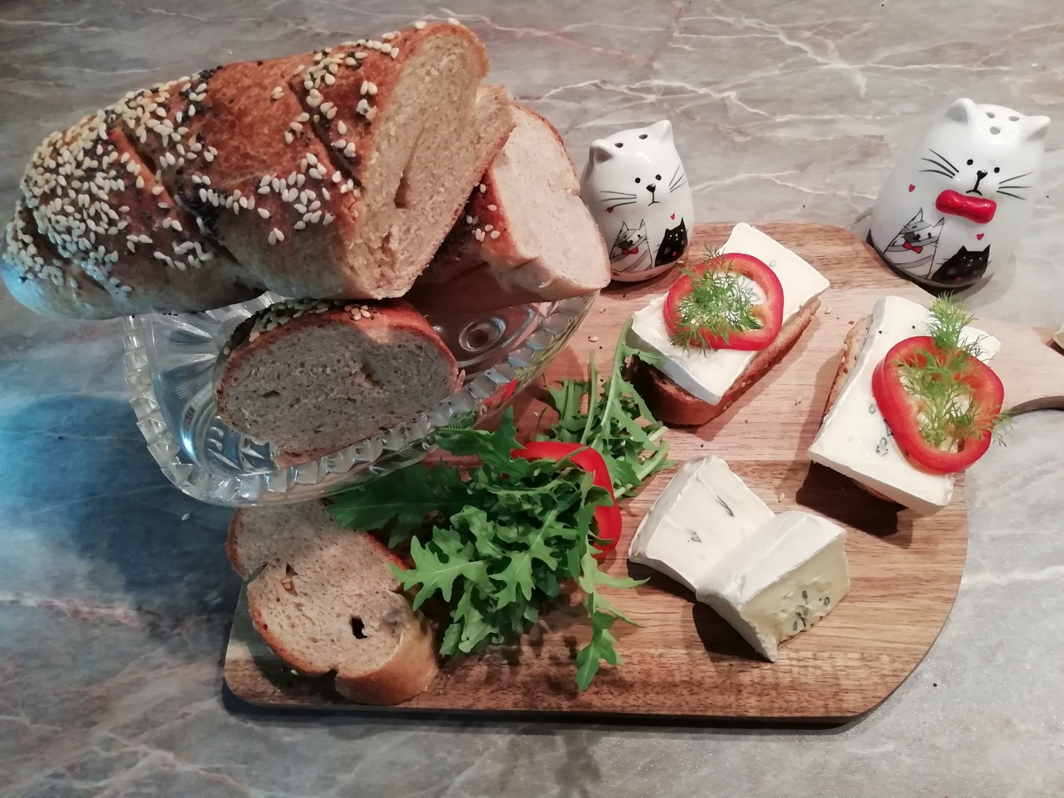 Как испечь идеальный французский багет из цельнозерновой муки