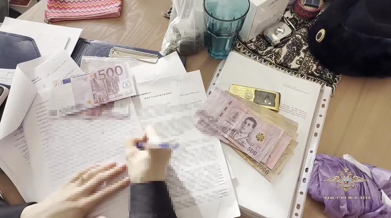 МВД опубликовало кадры следственных действий по делу банды теневых финансистов, которые обналичили более 2 миллиардов рублей