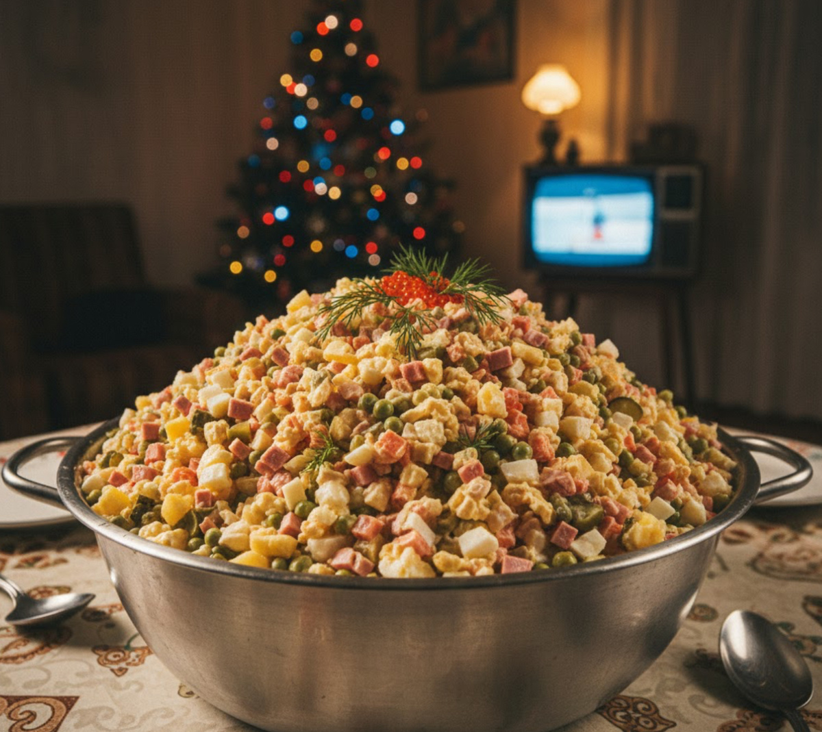 Тазик оливье: традиция, которая объединяет поколения