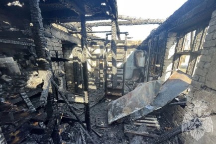 Пенсионер погиб при пожаре в Ивановской области