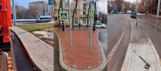 Ивановские коммунальщики приступили к мойке «островков безопасности»