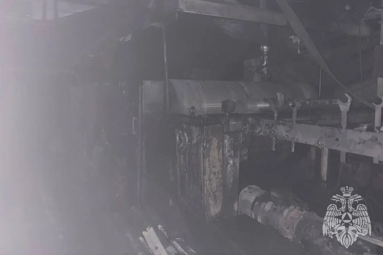 Производственный цех загорелся в Вичуге Ивановской области