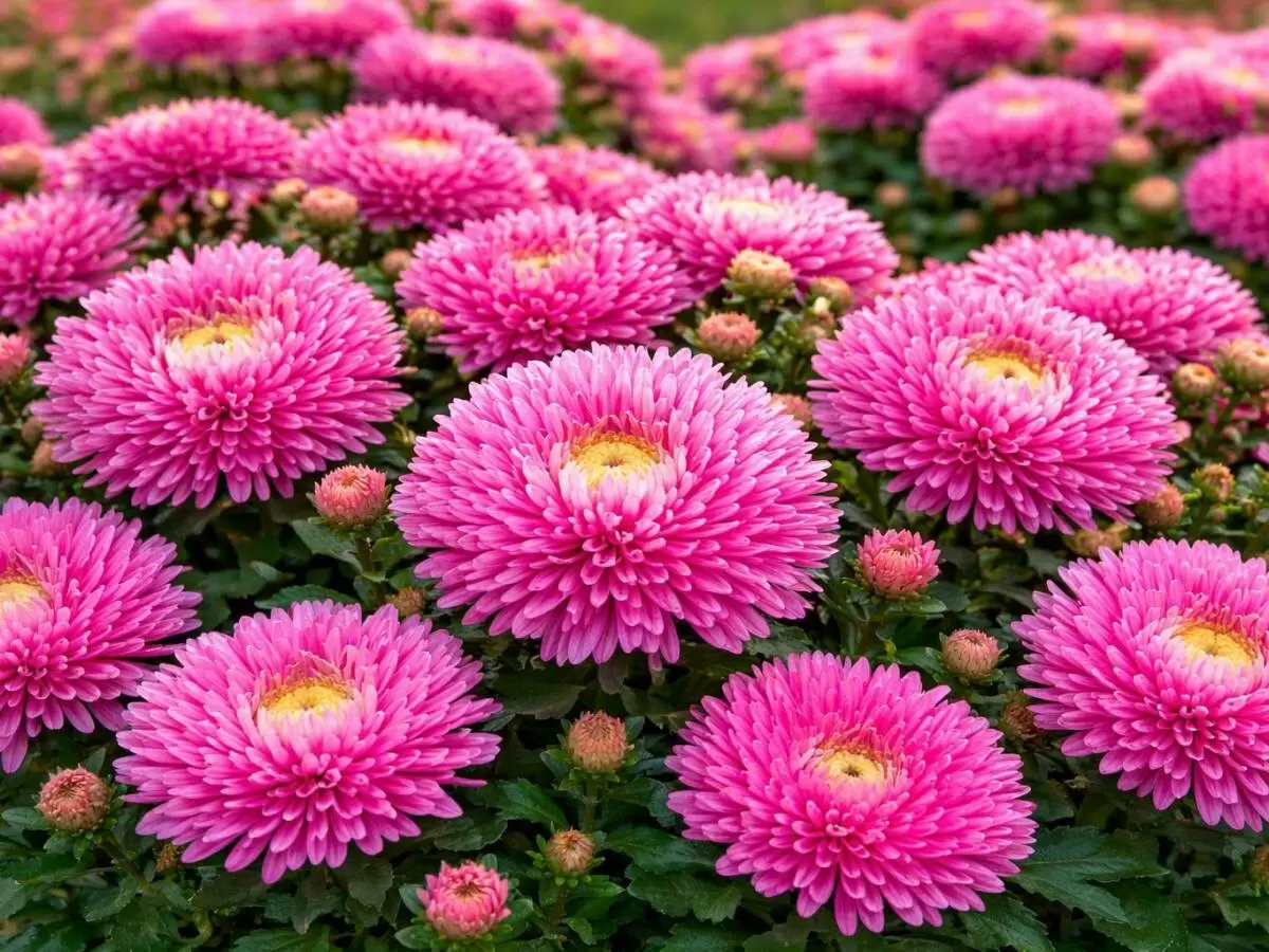 Успех вашего сада: как выбрать идеальные астры для яркого цветника