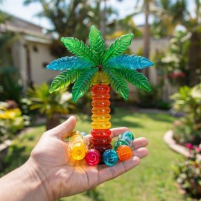 Уникальная эко-пальма: как превратить пластиковые бутылки в декоративное украшение для сада