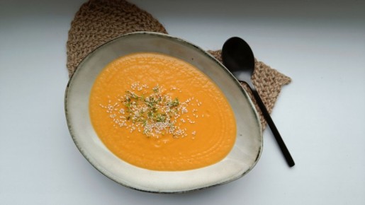 Суп-пюре из батата: ароматное средство от простуды