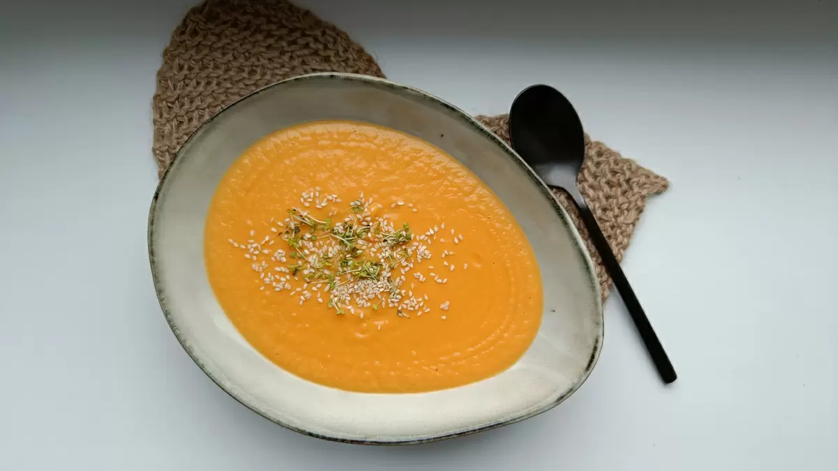 Суп-пюре из батата: ароматное средство от простуды