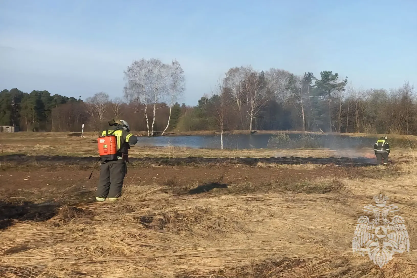 За минувшие сутки пожарно- спасательные подразделения:
