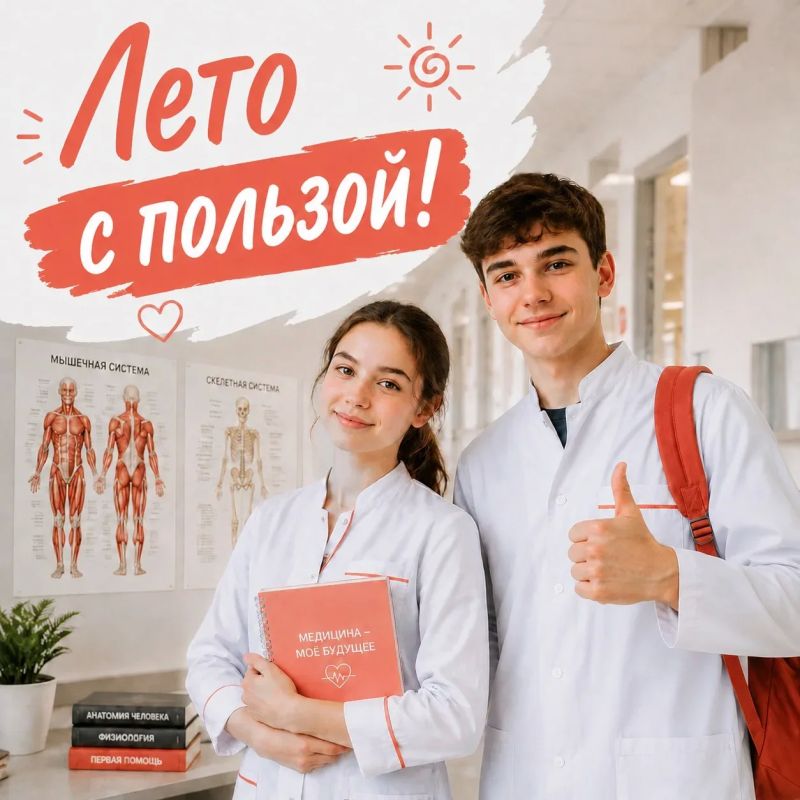 Ивановский медицинский колледж организует летний лагерь "Юный медик" для школьников 7–9 и выпускников 9 классов