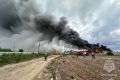 Возможная причина пожара на птицефабрике в Шилыкове Лежневского района - искры от строительного оборудования