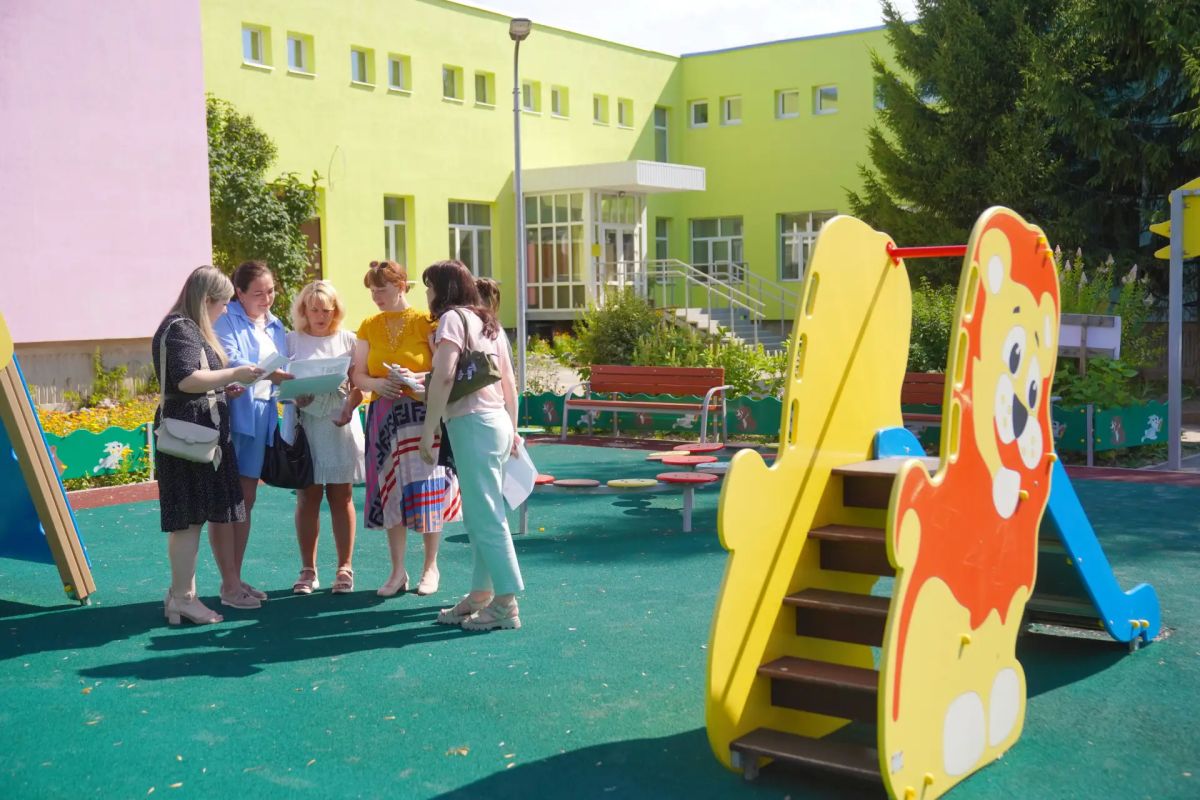 В Вичугском детском саду №16 создают безопасные условия для детей по президентской программе В Вичугском детском саду №16 создают безопасные условия для детей по президентской программе