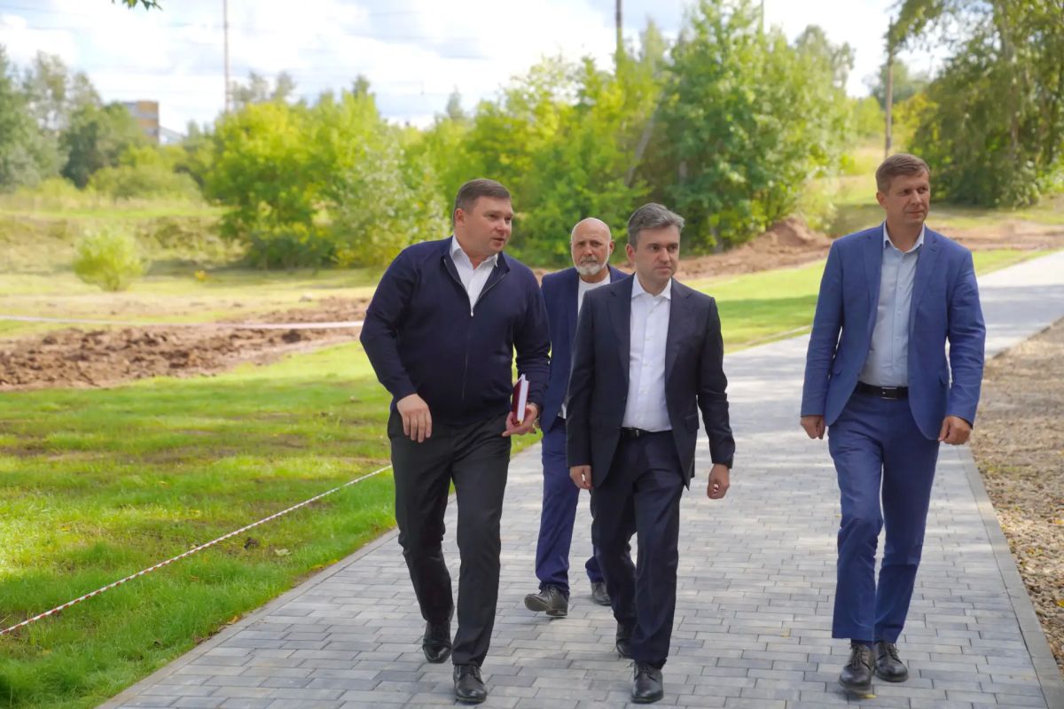 Новая точка притяжения для жителей облцентра: в микрорайоне Видный благоустраивают набережную Уводи Новая точка притяжения для жителей облцентра: в микрорайоне Видный благоустраивают набережную Уводи