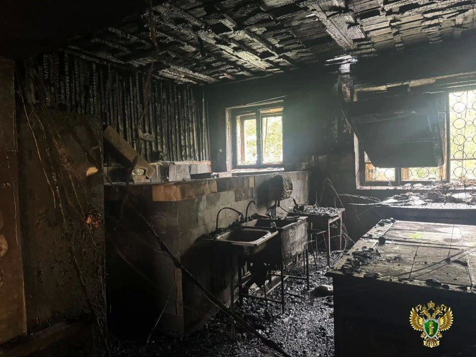 Прокуратура организовала проверку по факту пожара в здании пищеблока школы в Фурмановском районе Прокуратура организовала проверку по факту пожара в здании пищеблока школы в Фурмановском районе