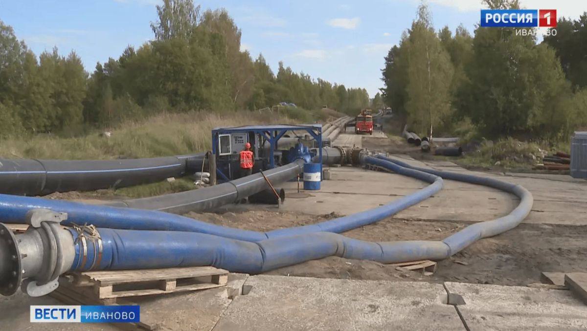 В Иванове продолжается капитальный ремонт главного городского коллектора