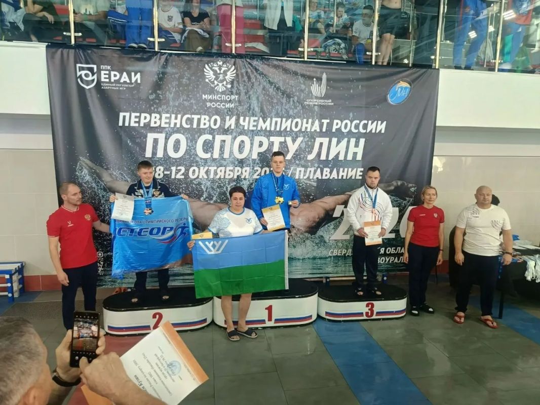 Две бронзы чемпионата России по плаванию ЛИН завоевал ивановец